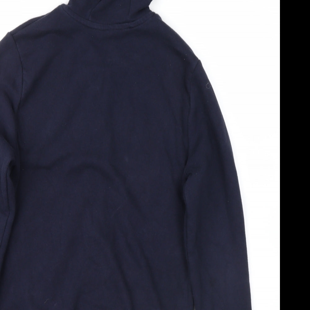 scare Girls Blue   Full Zip Hoodie Size 12-13 Years