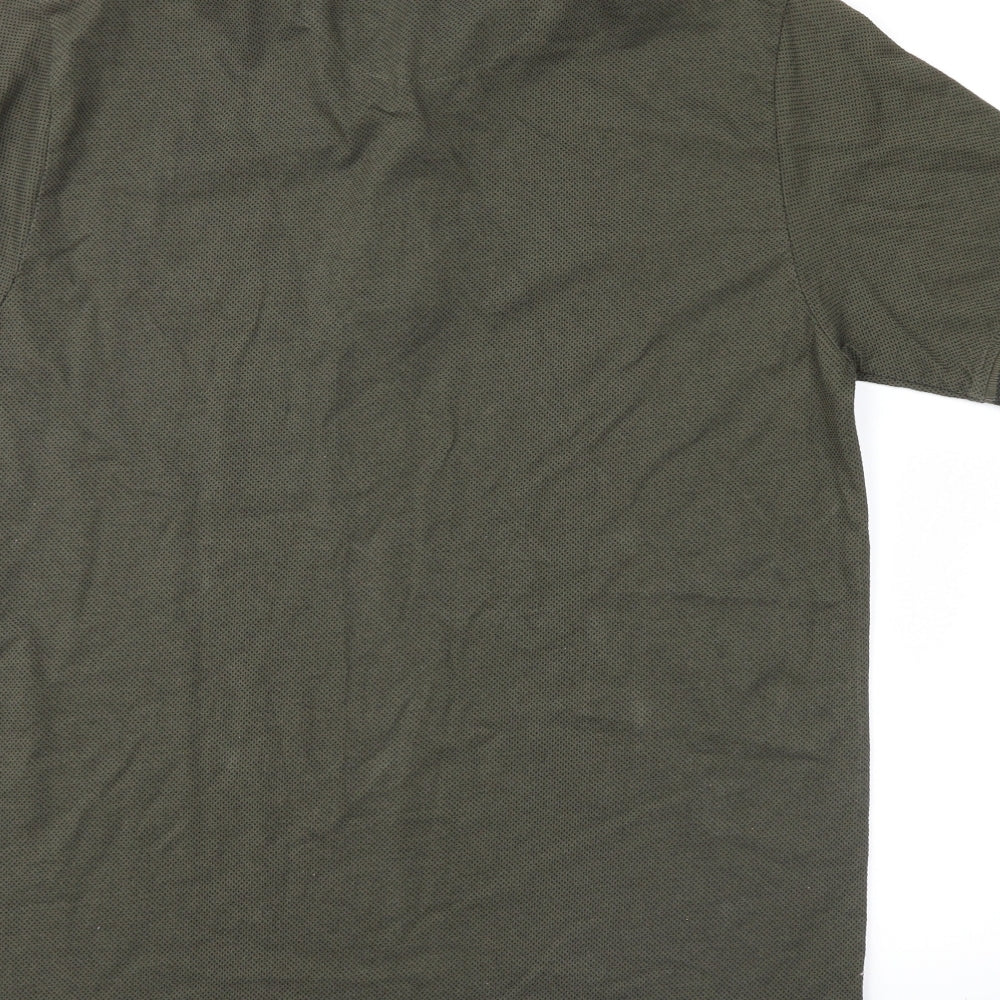man united Mens Green    T-Shirt Size L  - football, man united