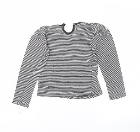 girl2girl Girls Black Striped  Basic Casual Size 4-5 Years