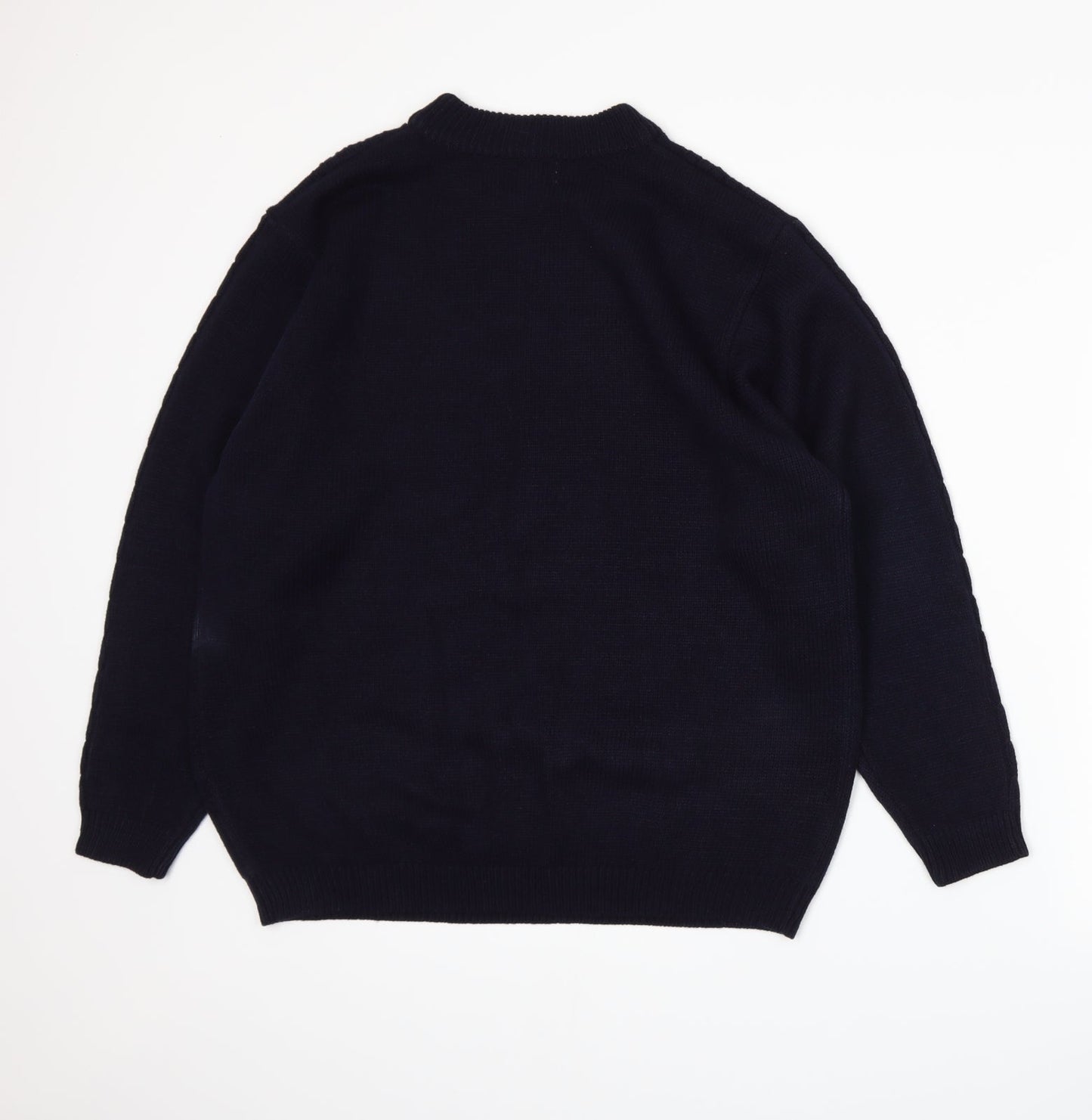 Classics Womens Blue  Knit Pullover Jumper Size 16