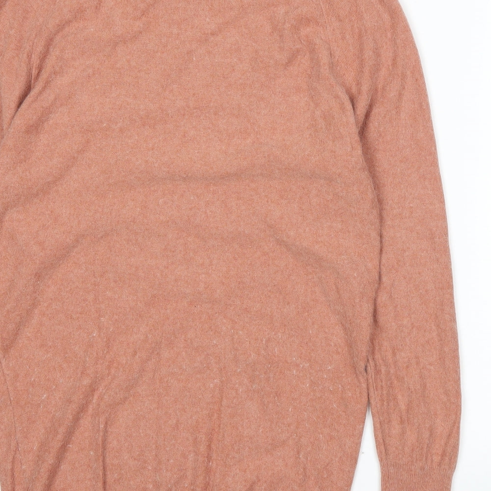 NEXT Womens Orange  Knit Pullover Jumper Size 10