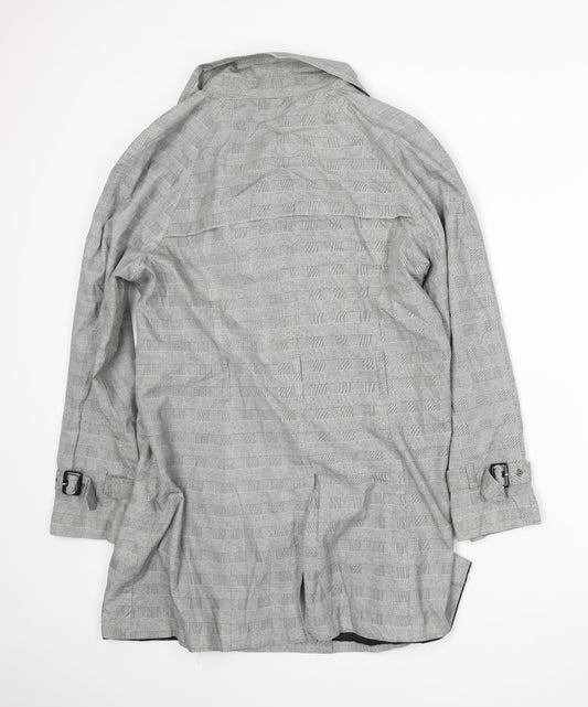 Yazz Womens Grey   Jacket Suit Jacket Size 16