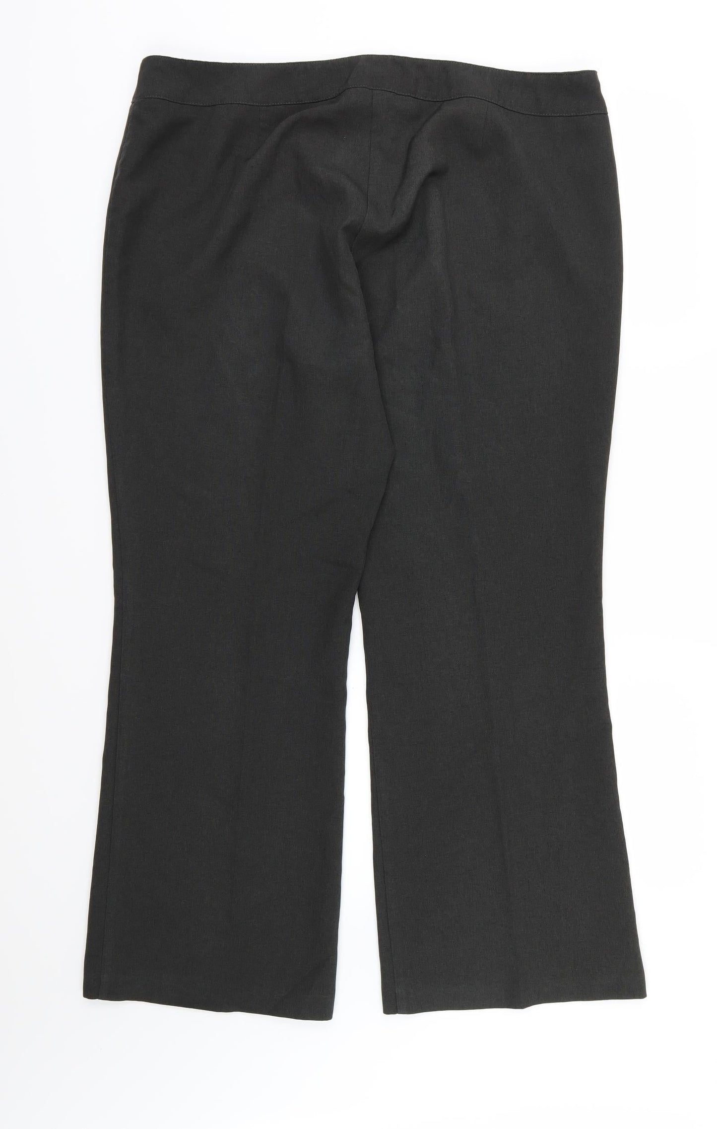 Dorothy Perkins Womens Green  Rayon Trousers  Size 18 L29 in