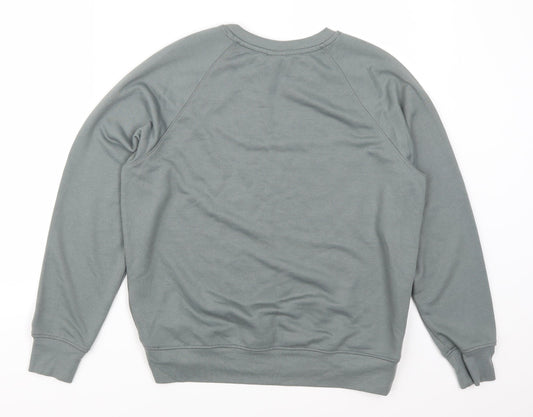 H&M Womens Green   Pullover Sweatshirt Size XS