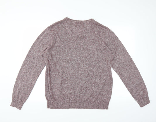 Brave Soul Mens Purple   Pullover Jumper Size L