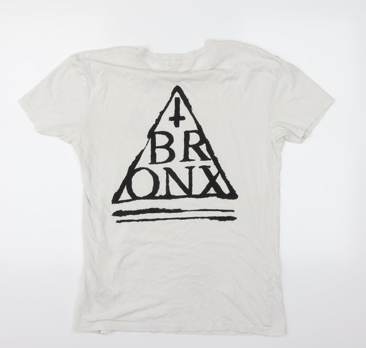 Topman Mens White    T-Shirt Size XS