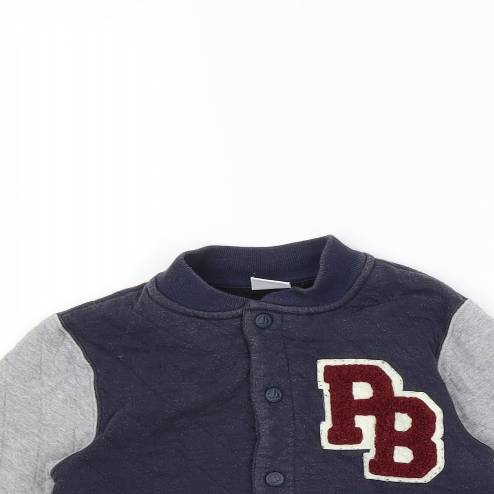 Preworn Boys Blue   Jacket  Size 3 Years