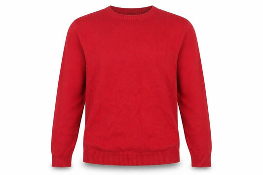 Morley Mens Red  Knit Pullover Jumper Size M