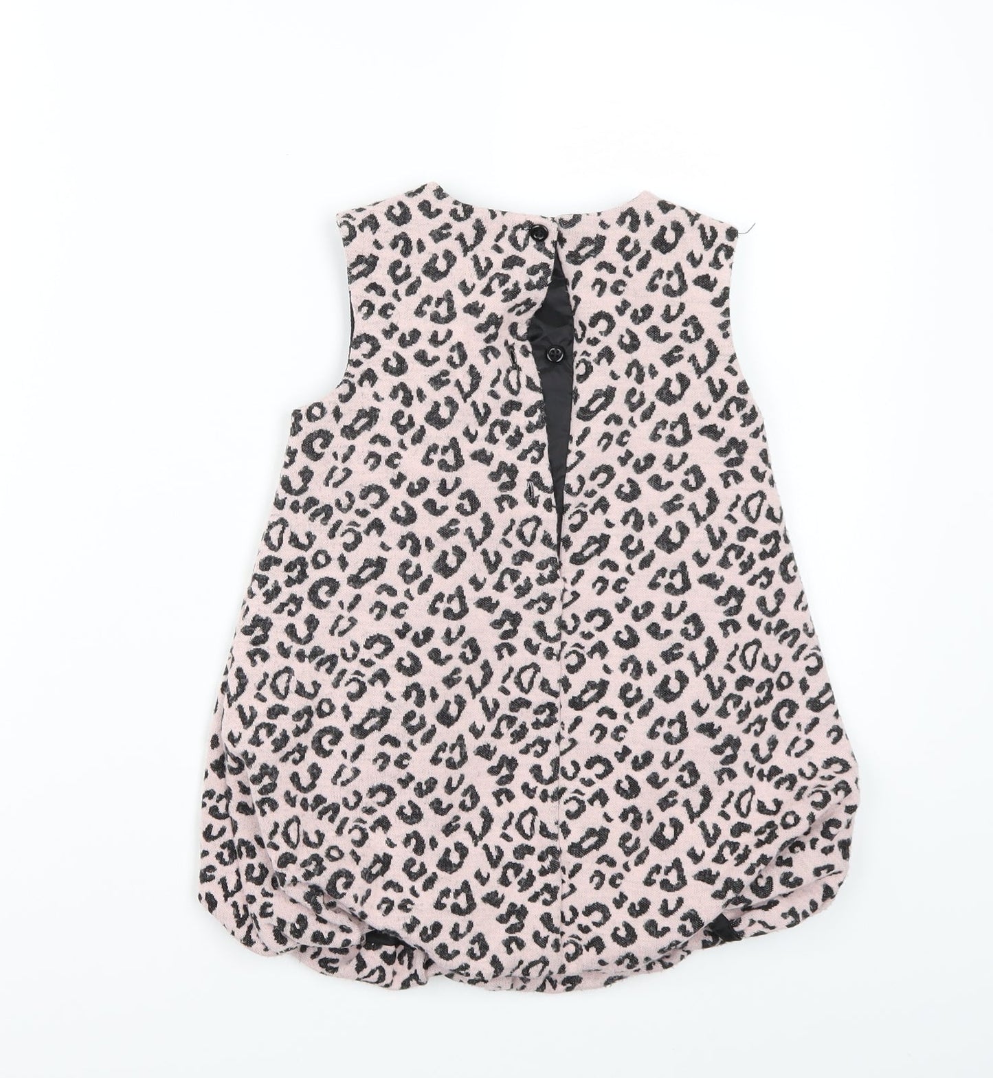 George Girls Pink Animal Print  A-Line  Size 3-4 Years