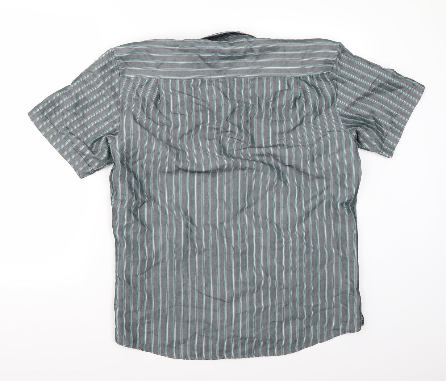 Marks and Spencer Mens Grey    Button-Up Size M