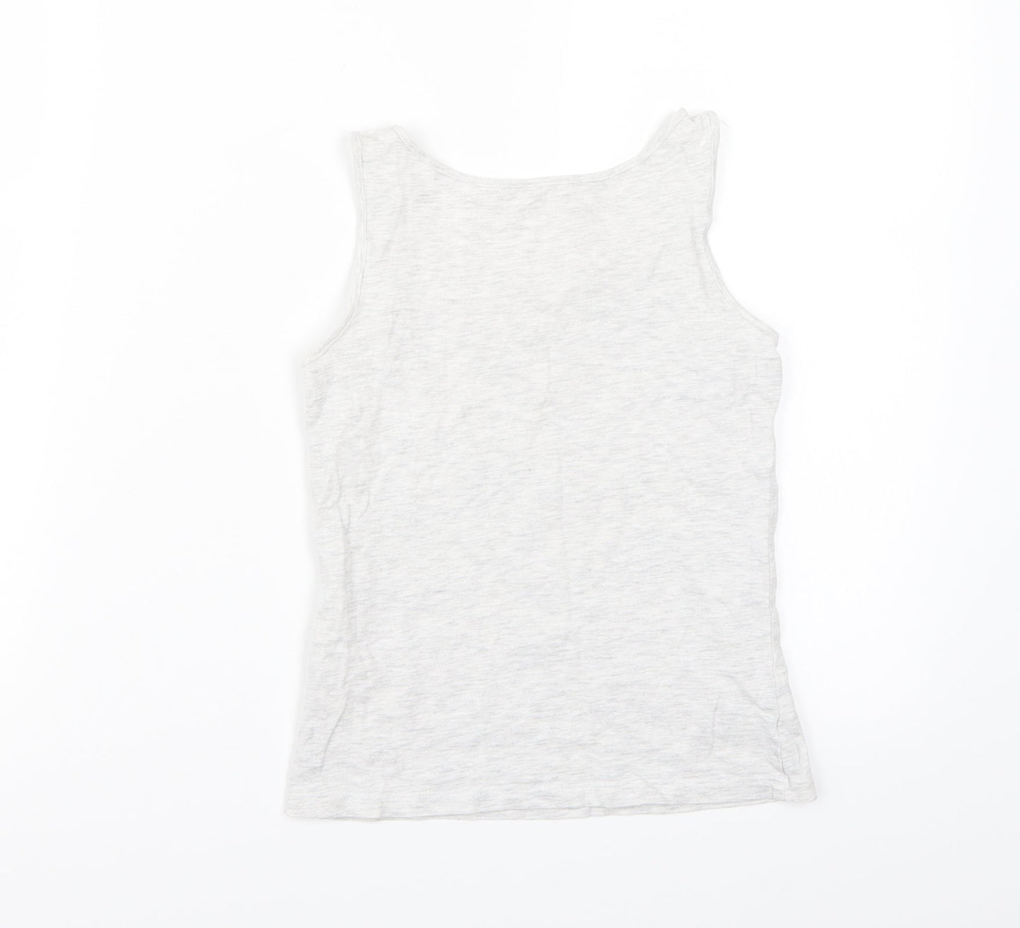 H&M Girls Grey   Basic Tank Size 11 Years