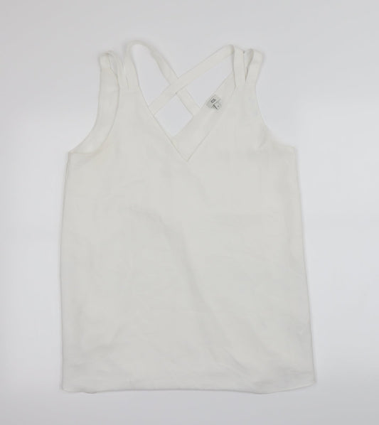 River Island Womens White   Basic Blouse Size 12