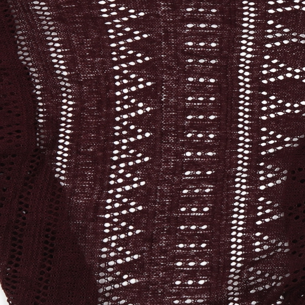 Evie Womens Red   Cardigan Jumper Size 12