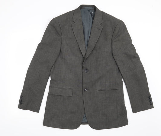 Greenwoods Mens Grey   Jacket Suit Jacket Size 38
