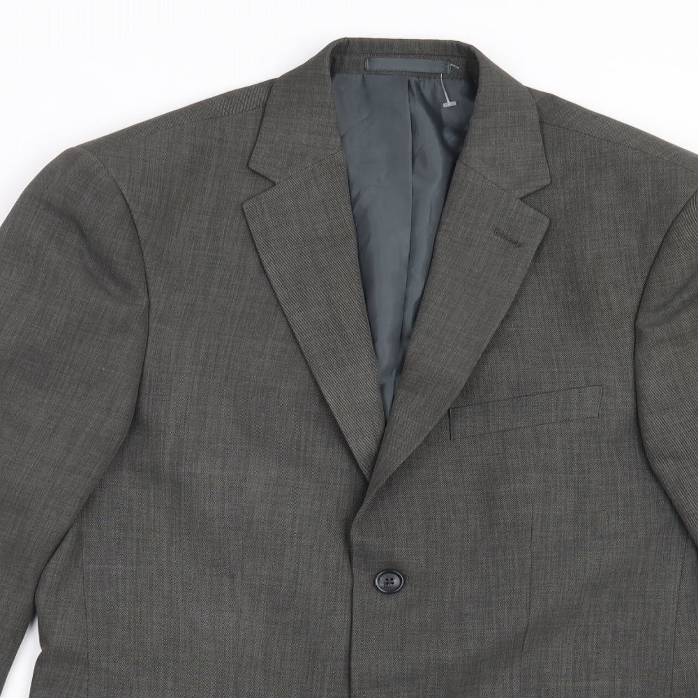 Greenwoods Mens Grey   Jacket Suit Jacket Size 38