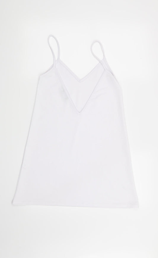 Pretty Little Thing Womens White   Skater Dress  Size 6