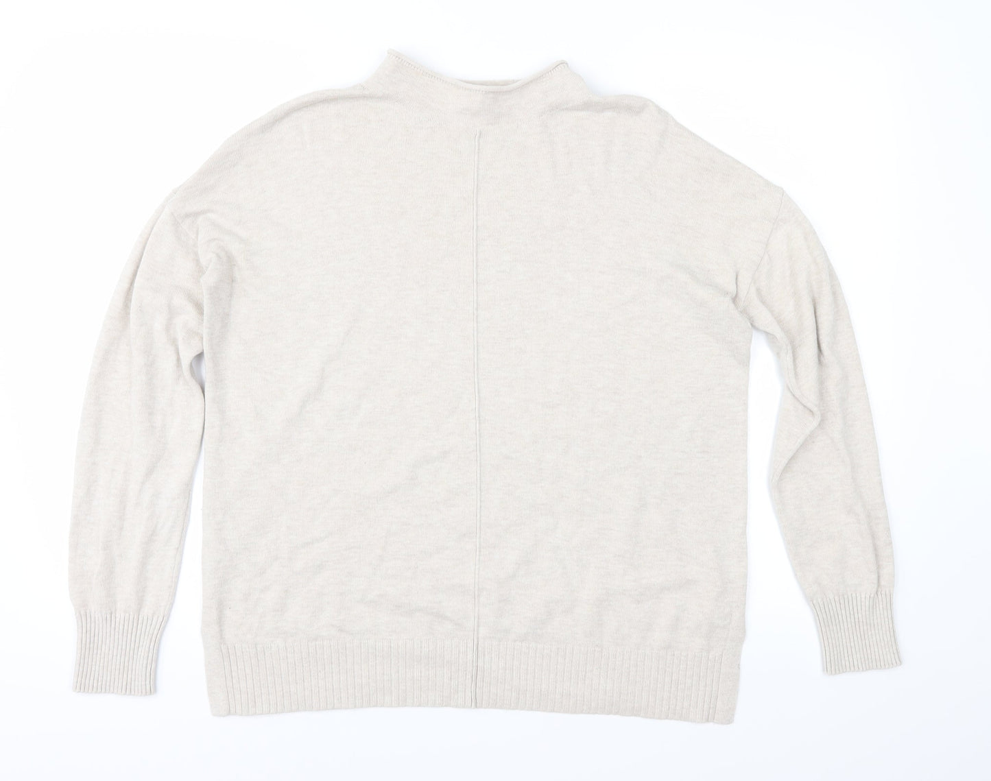 Gap Womens Beige  Knit Pullover Jumper Size M