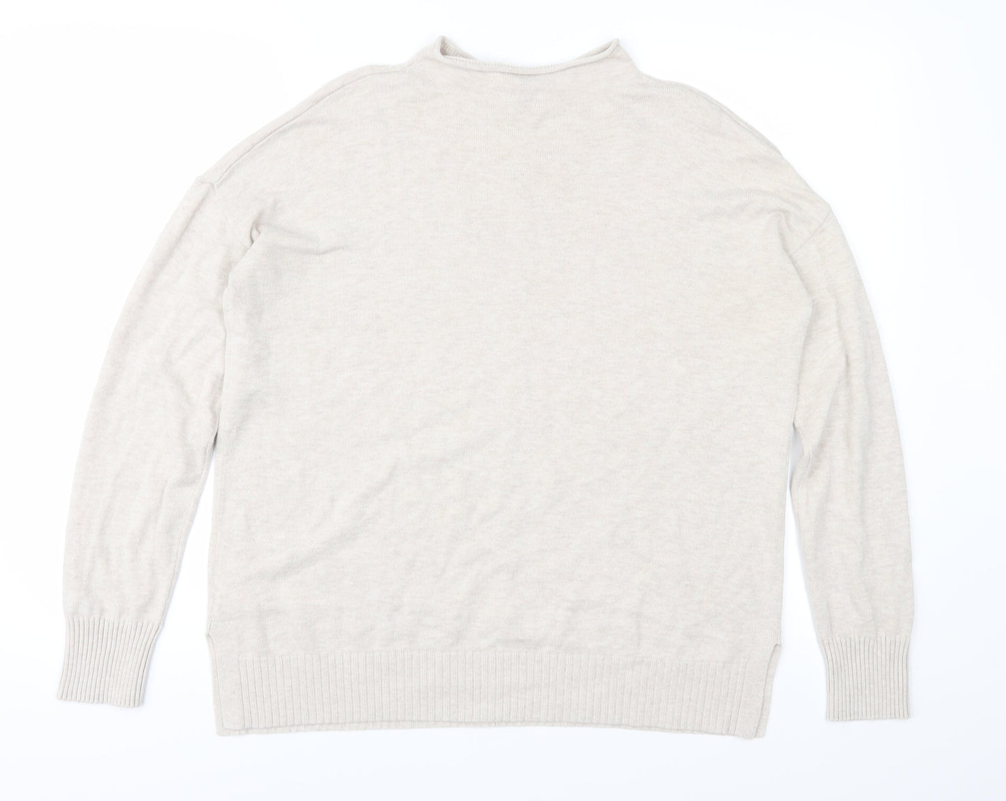 Gap Womens Beige  Knit Pullover Jumper Size M