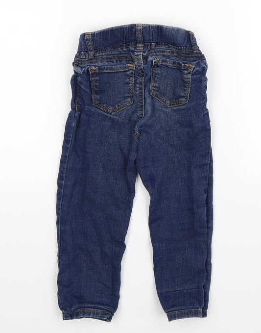 Gap Baby Blue  Denim Snow Pants Jeans Size 3-6 Months