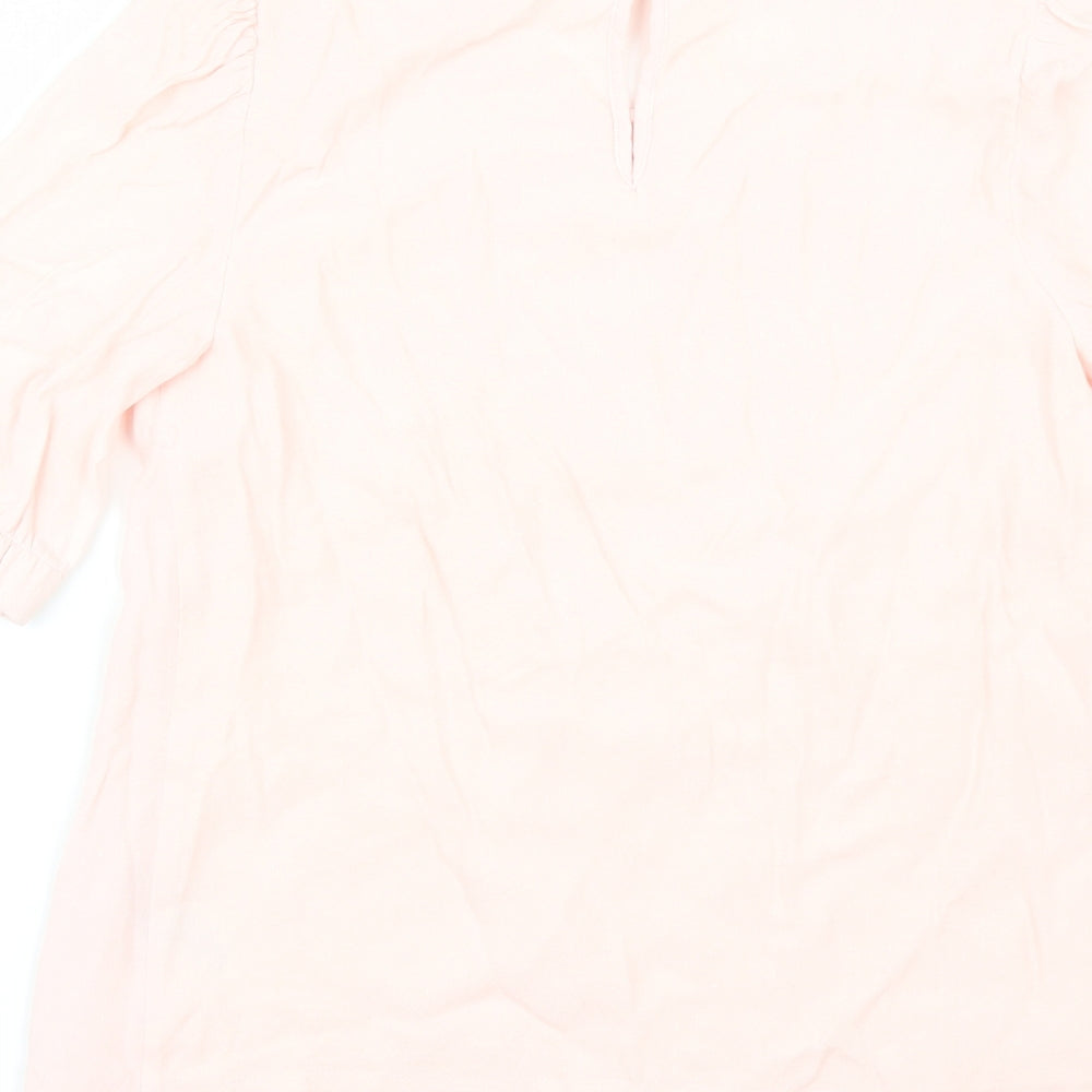 Marks and Spencer Womens Pink   Tunic Blouse Size 8