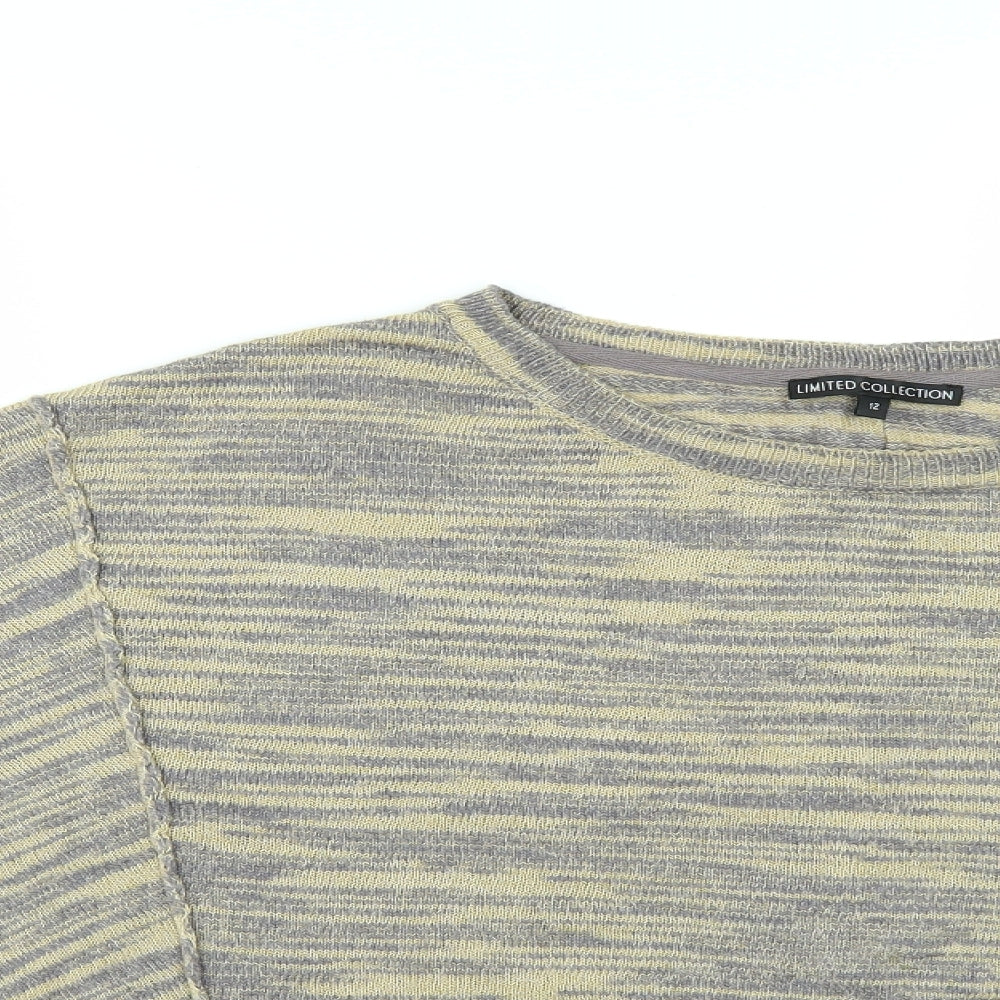 Marks and Spencer Womens Beige   Cardigan Jumper Size 12
