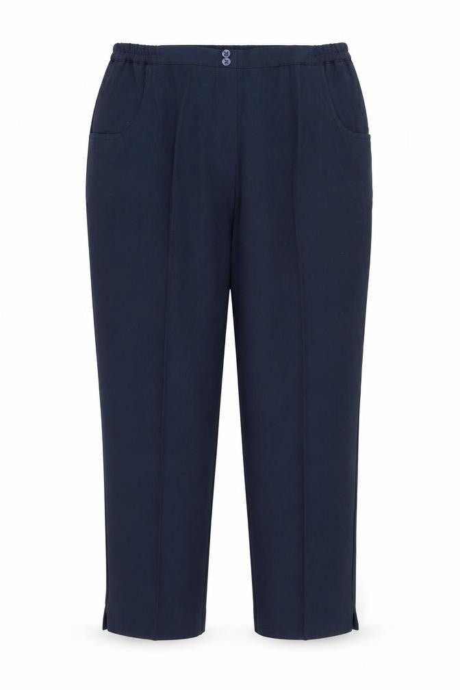Special Collection Womens Blue  Rayon Trousers  Size 18 L26 in