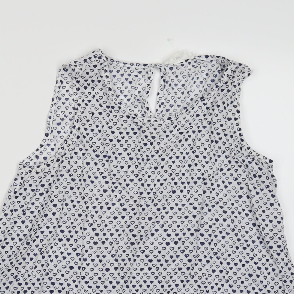 Preworn Womens White   Camisole Tank Size S