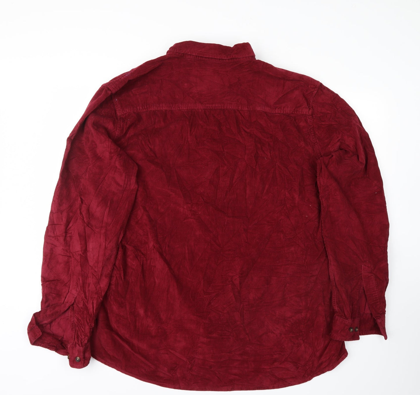 SANDSTONE Mens Red    Button-Up Size XLT
