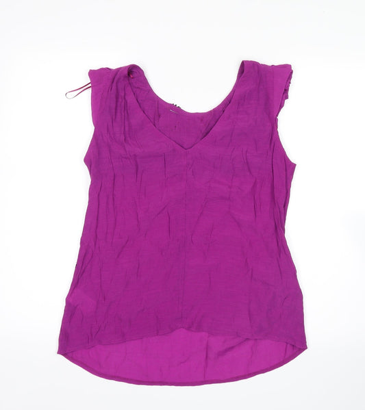 River Island Womens Purple   Basic Blouse Size 10