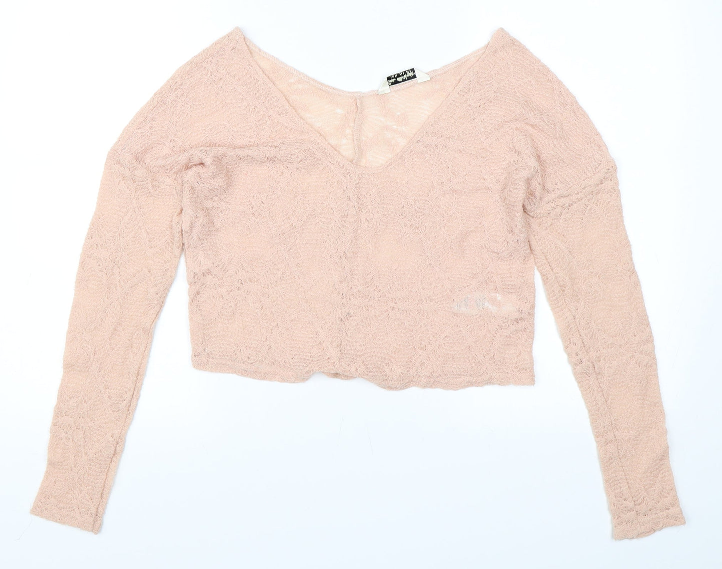 Miss Selfridge Womens Pink   Pullover Jumper Size 4