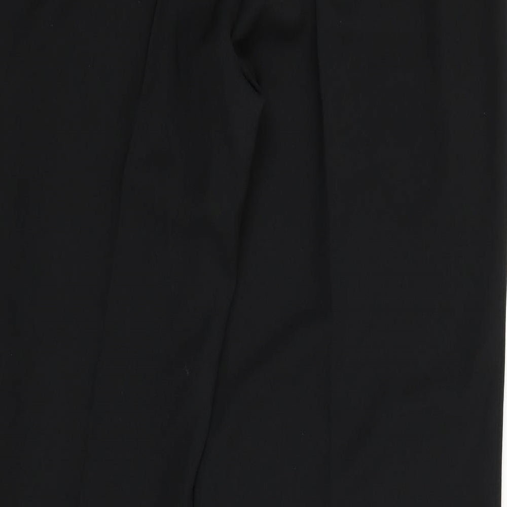 Mosaic Womens Black   Trousers  Size 16 L30 in