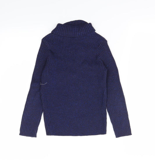 TU Girls Blue   Pullover Sweatshirt Size 7 Years