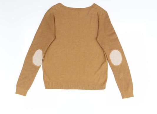 Dorothy Perkins Womens Beige   Pullover Sweatshirt Size 14
