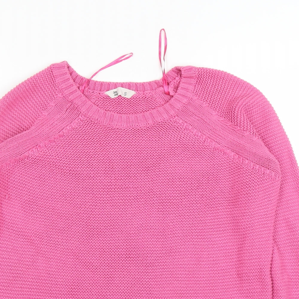 JAYJAYS Womens Pink   Pullover Jumper Size S