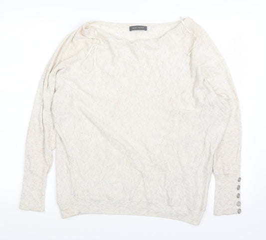 Mini Velvet Womens White   Basic T-Shirt Size 8