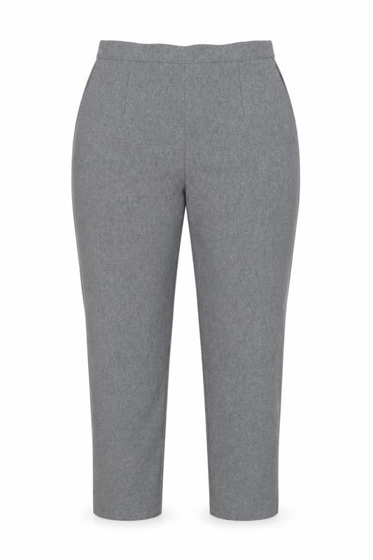 Essentials Womens Grey   Trousers  Size 18 L26 in
