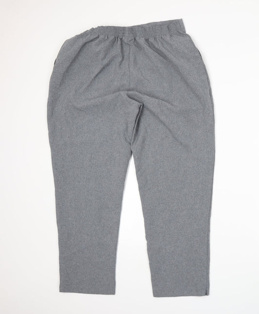 Essentials Womens Grey   Trousers  Size 18 L26 in
