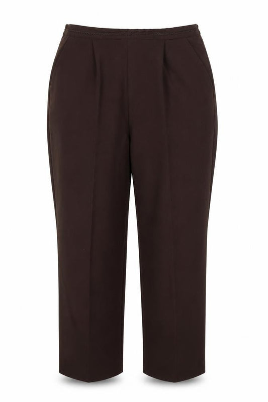 BM Womens Brown   Trousers  Size 18 L25 in