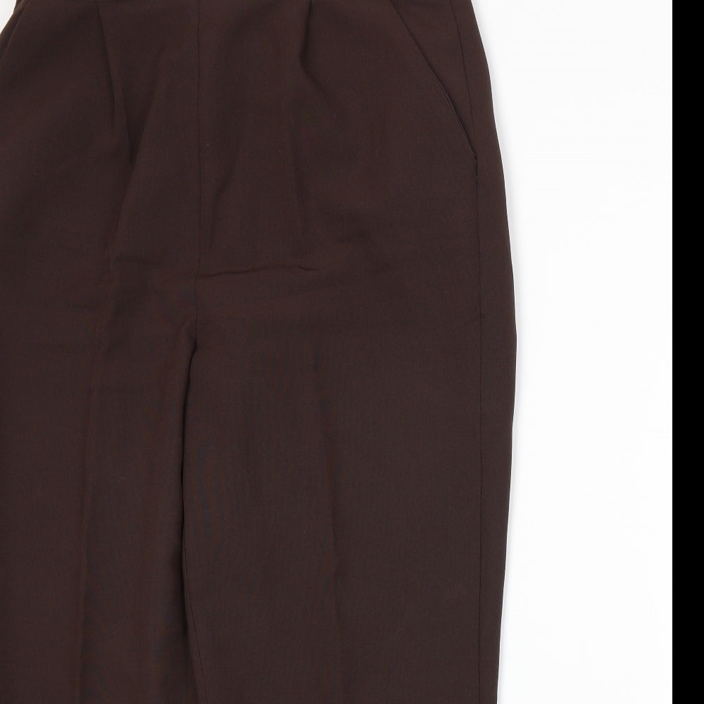 BM Womens Brown   Trousers  Size 18 L25 in