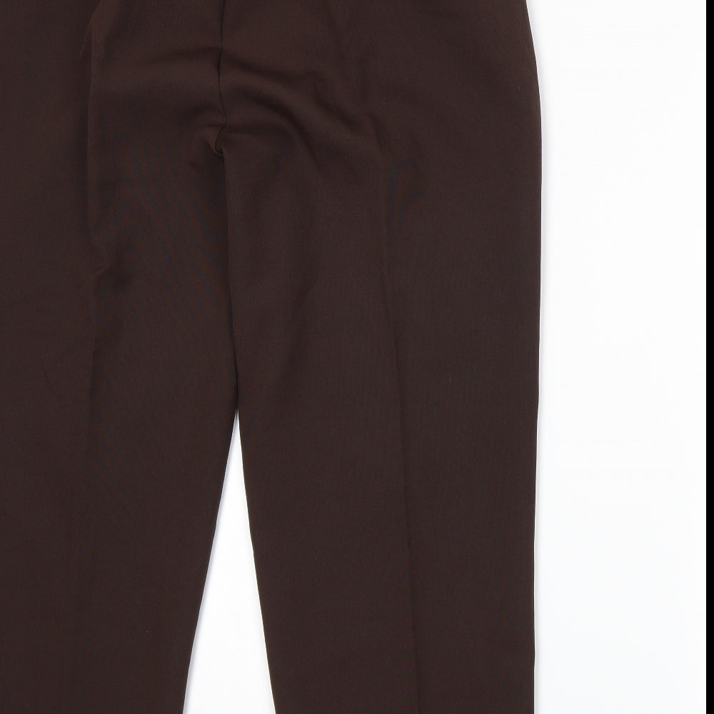 BM Womens Brown   Trousers  Size 18 L25 in