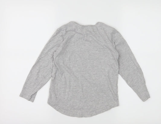 George Boys Grey  Jersey Basic T-Shirt Size 6-7 Years  - Unstoppable attitude