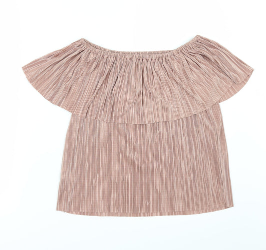 Primark Womens Pink   Tunic Blouse Size 6