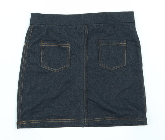 Young Dimension Girls Blue   Mini Skirt Size 9-10 Years