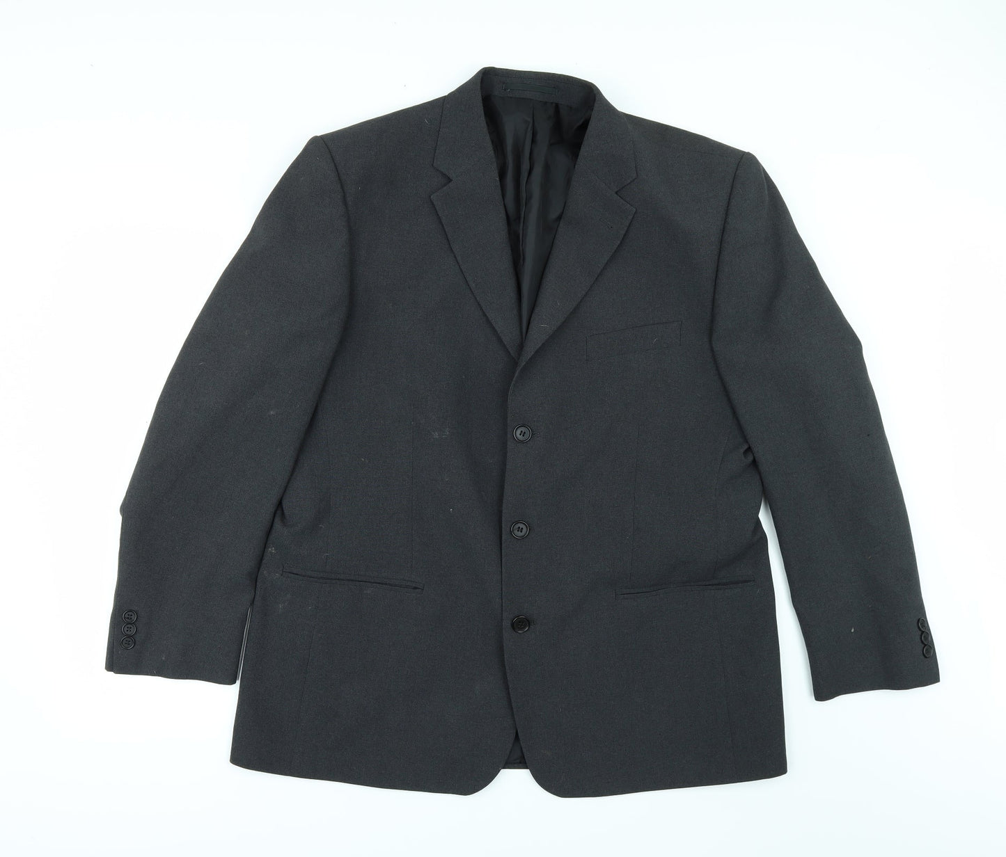 George Mens Grey   Jacket Suit Jacket Size 42