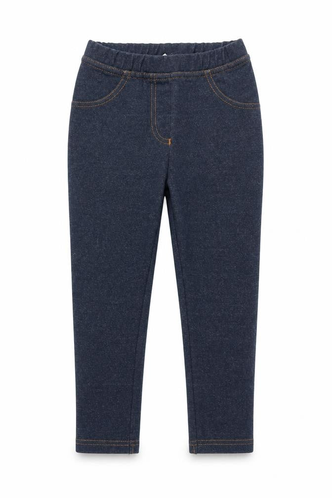 Front view of Tu girls’ blue jegging jeans, size 6, years