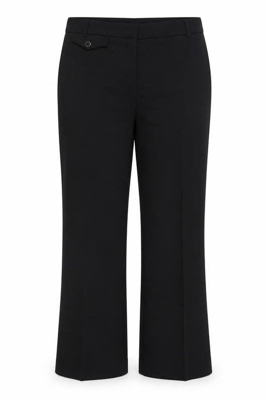 New Look Womens Black   Trousers  Size 14 L28.5 in