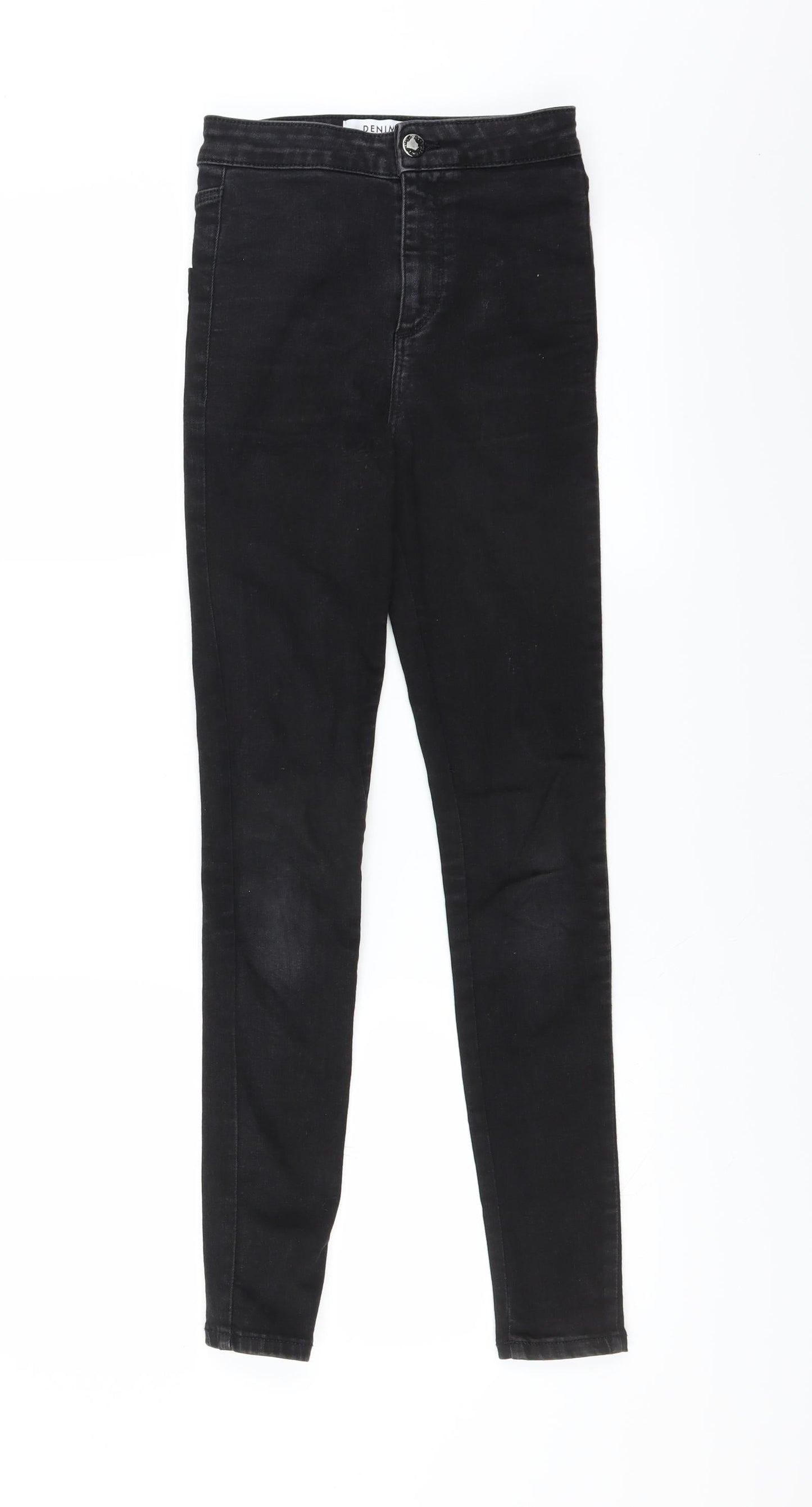 Miss Selfridge Womens Black   Skinny Jeans Size 6 L27 in