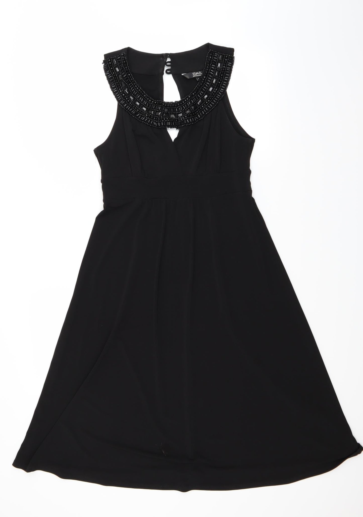 Julien Macdonald Womens Black   A-Line  Size 10