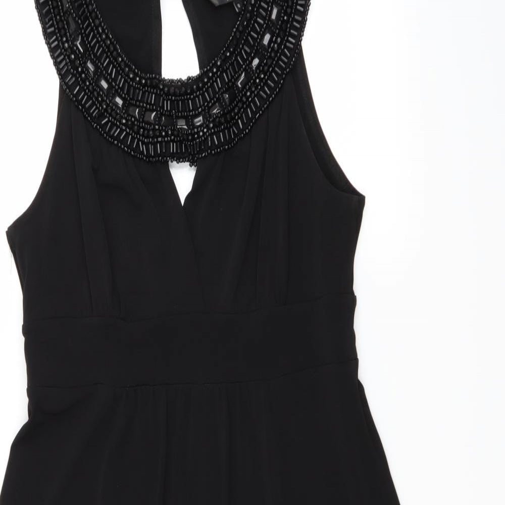 Julien Macdonald Womens Black   A-Line  Size 10