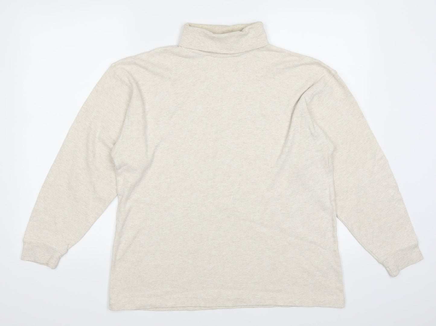 Antartex Womens Beige   Pullover Sweatshirt Size M